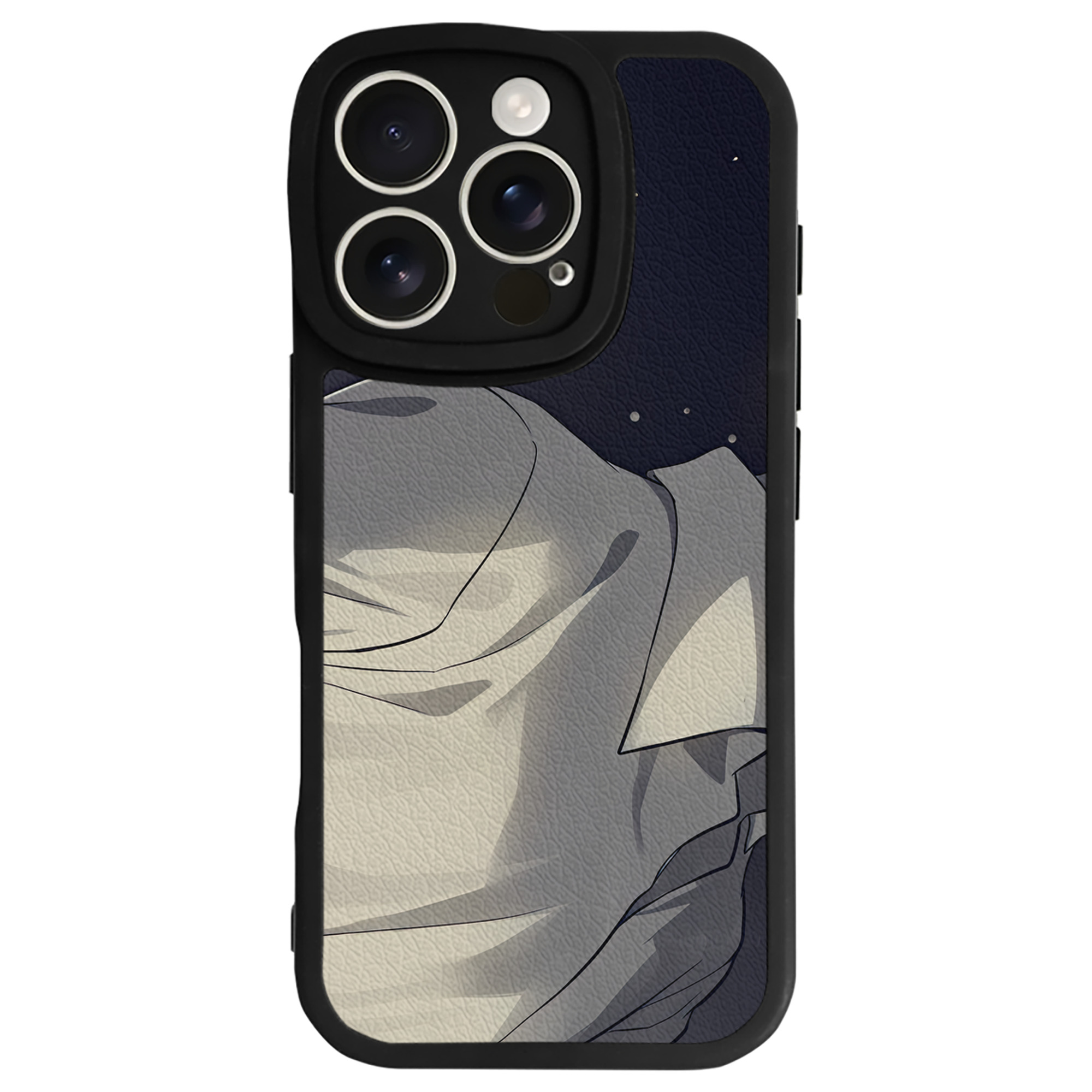 （画像用） ハイキュー!! Haikyu!! 【iPhone 16シリーズ対応】シリコンスマホケース（レザー調） 材質：シリコン
